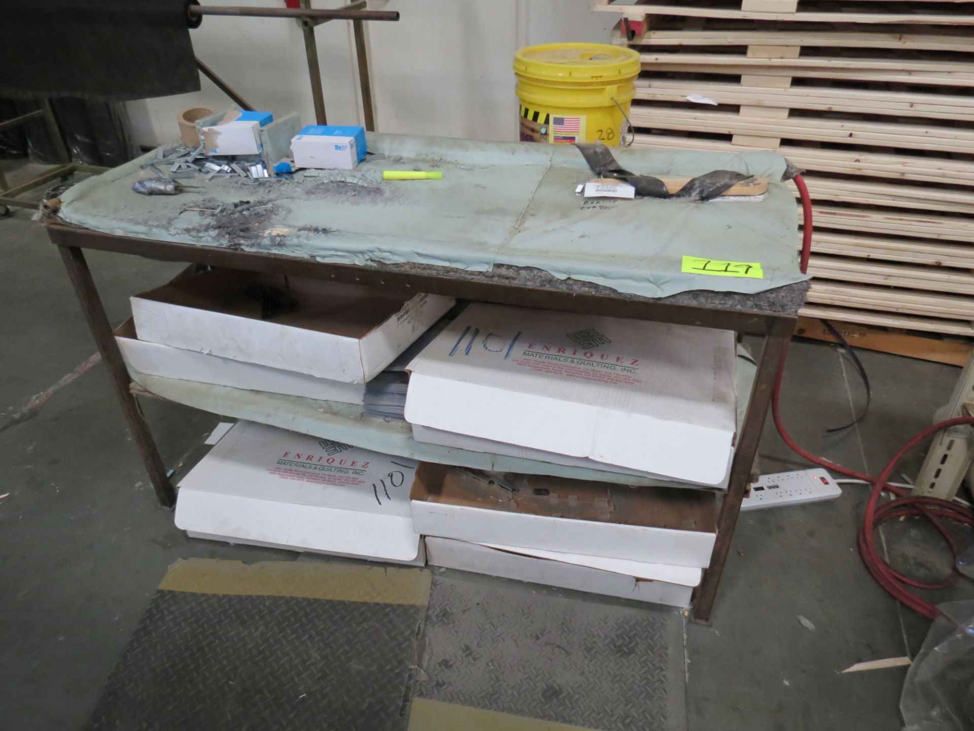 Lot 2-Wood Benches & 3-Metal Tables - Image 2 of 2