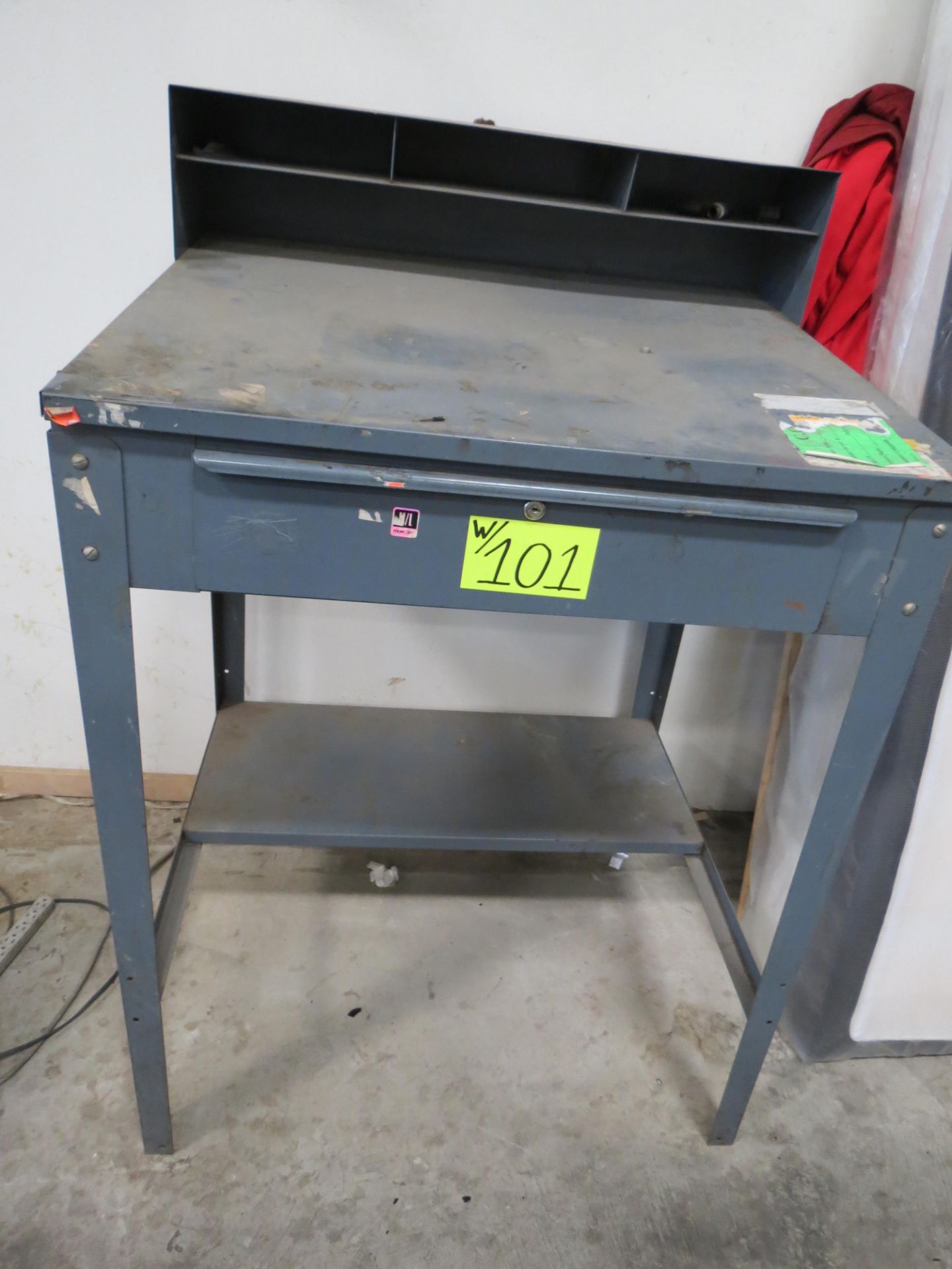 Lot 3-Assorted Foreman's Warehouse Desks - Image 2 of 3