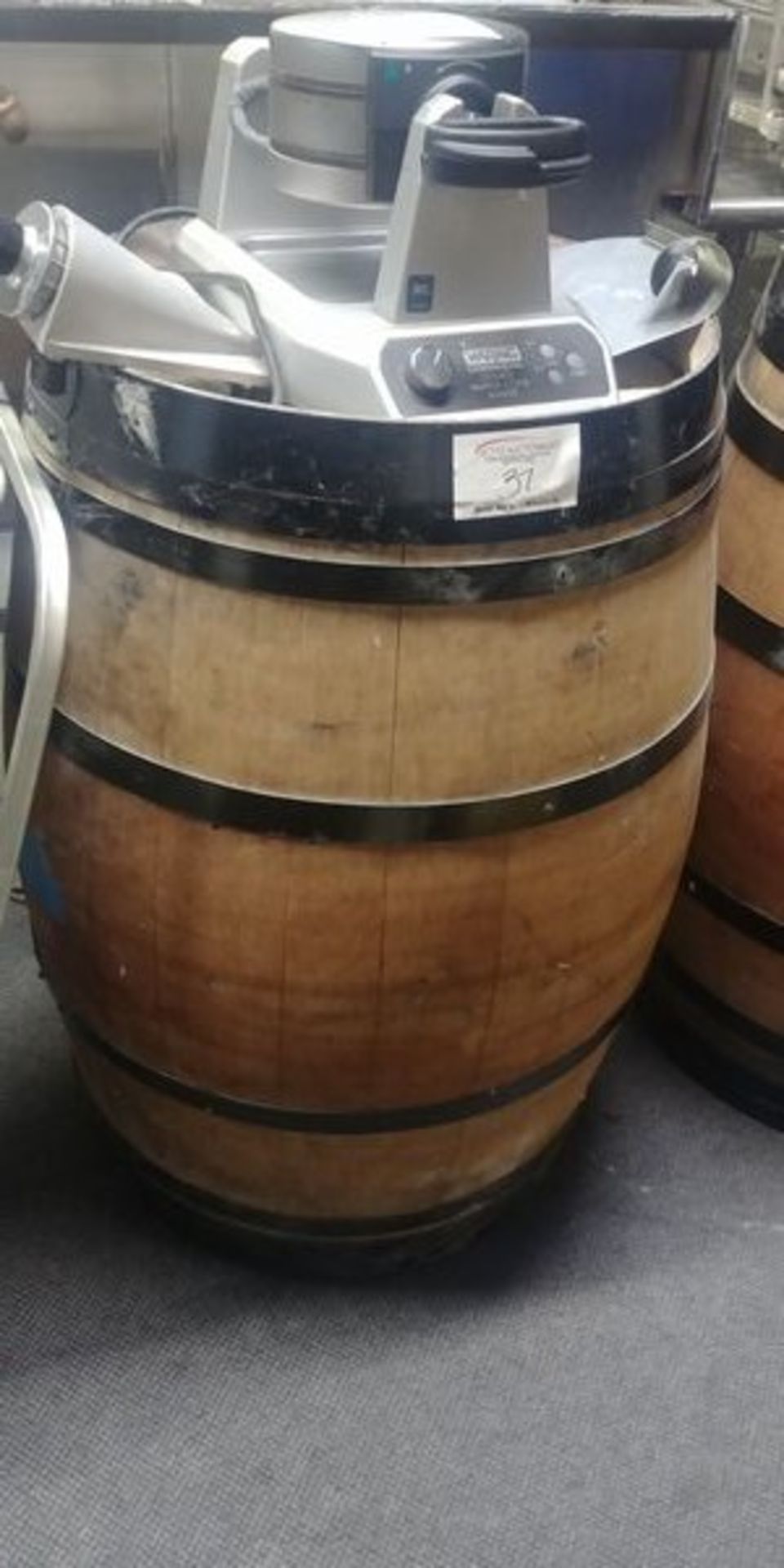 Oak Display Barrel