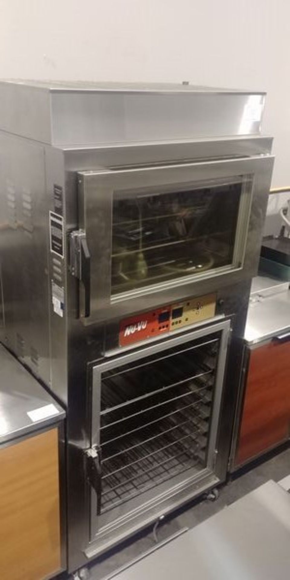 Nu-Vu Electric Bake Oven with Proofer with Steam - Model SUB-123P