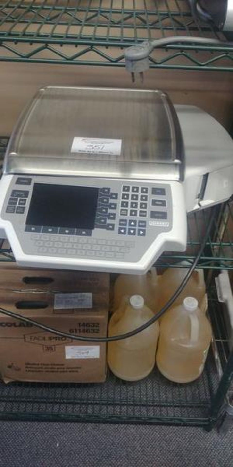 Hobart Programmable Electric Scale with Printout