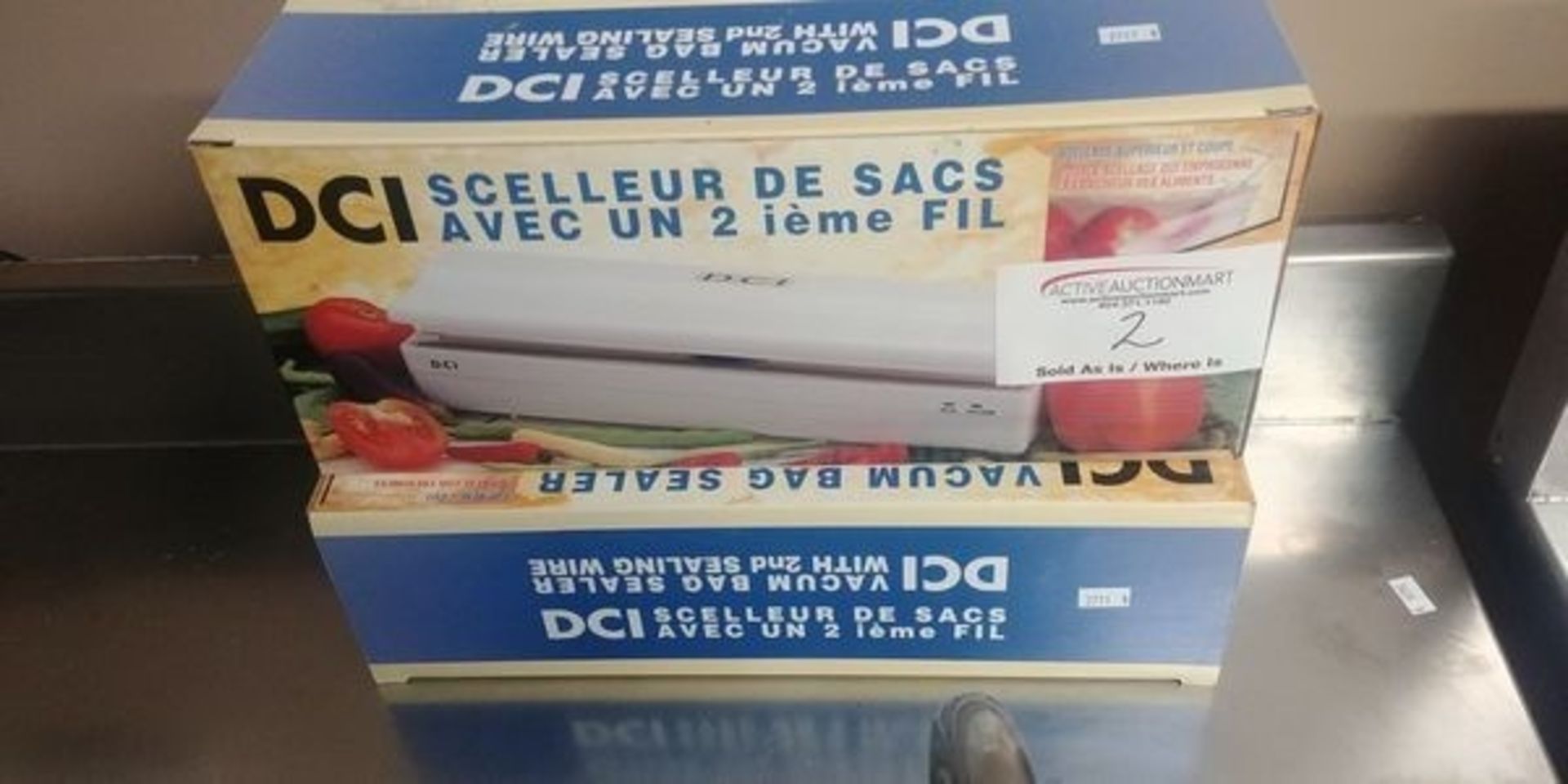 2 New Vacuum Bag Sealers