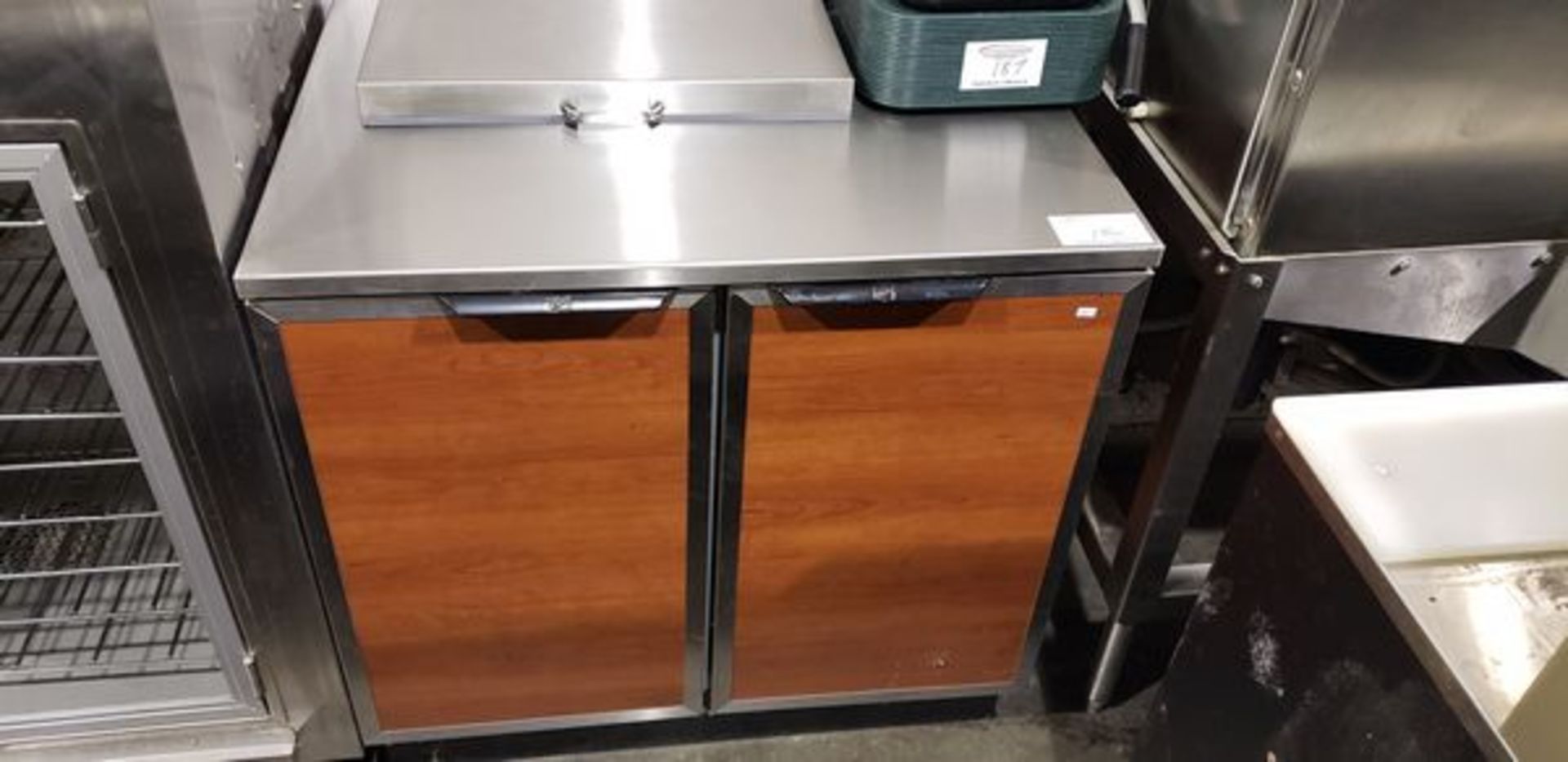 Duke 36" Stainless Top Service Counter with 2 Doors
