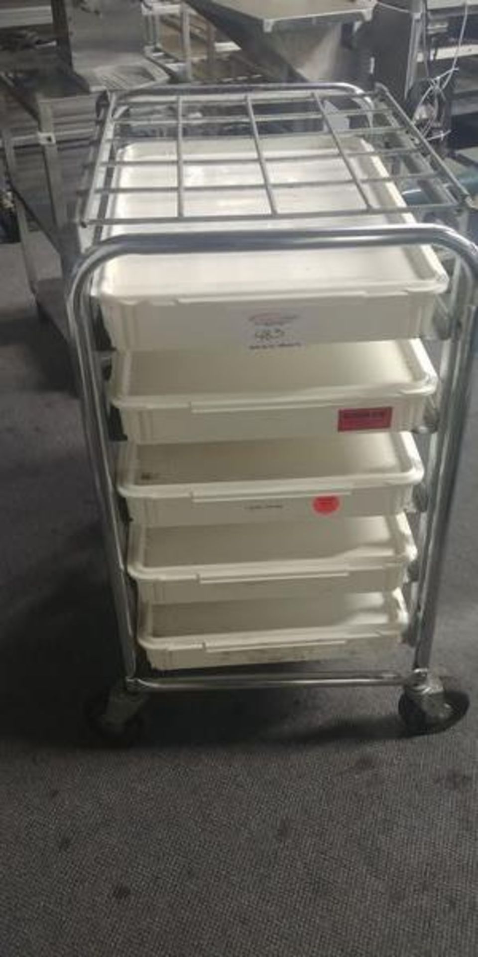 Half Size Trolley with 5 Dough Rising Bins