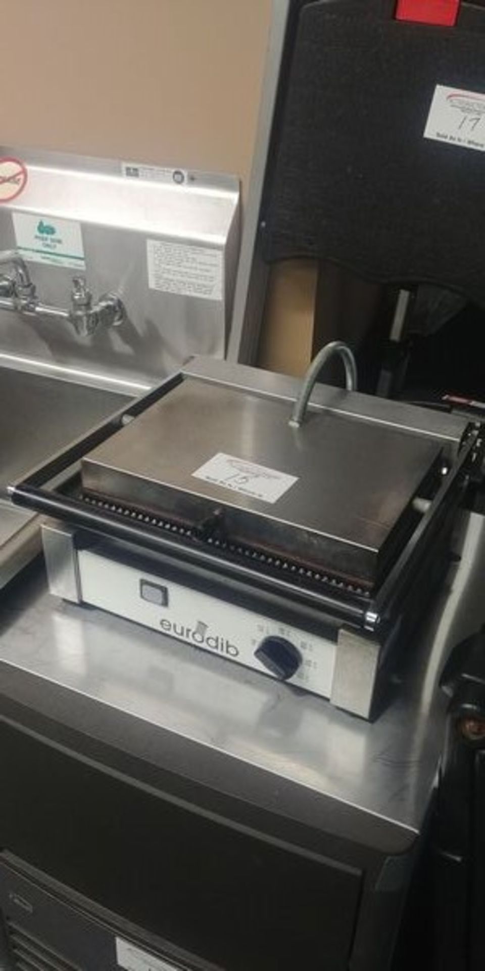 Eurodib Single Head Panini Grill