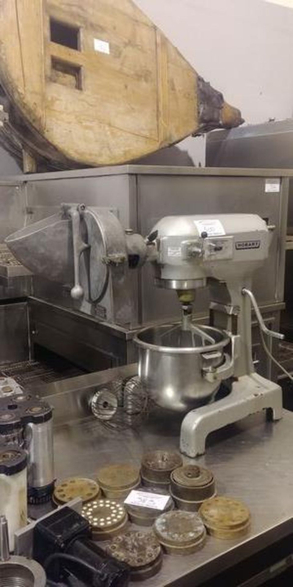 Hobart A120 Mixer - Complete with 2 Attachments and Cheese Shredder