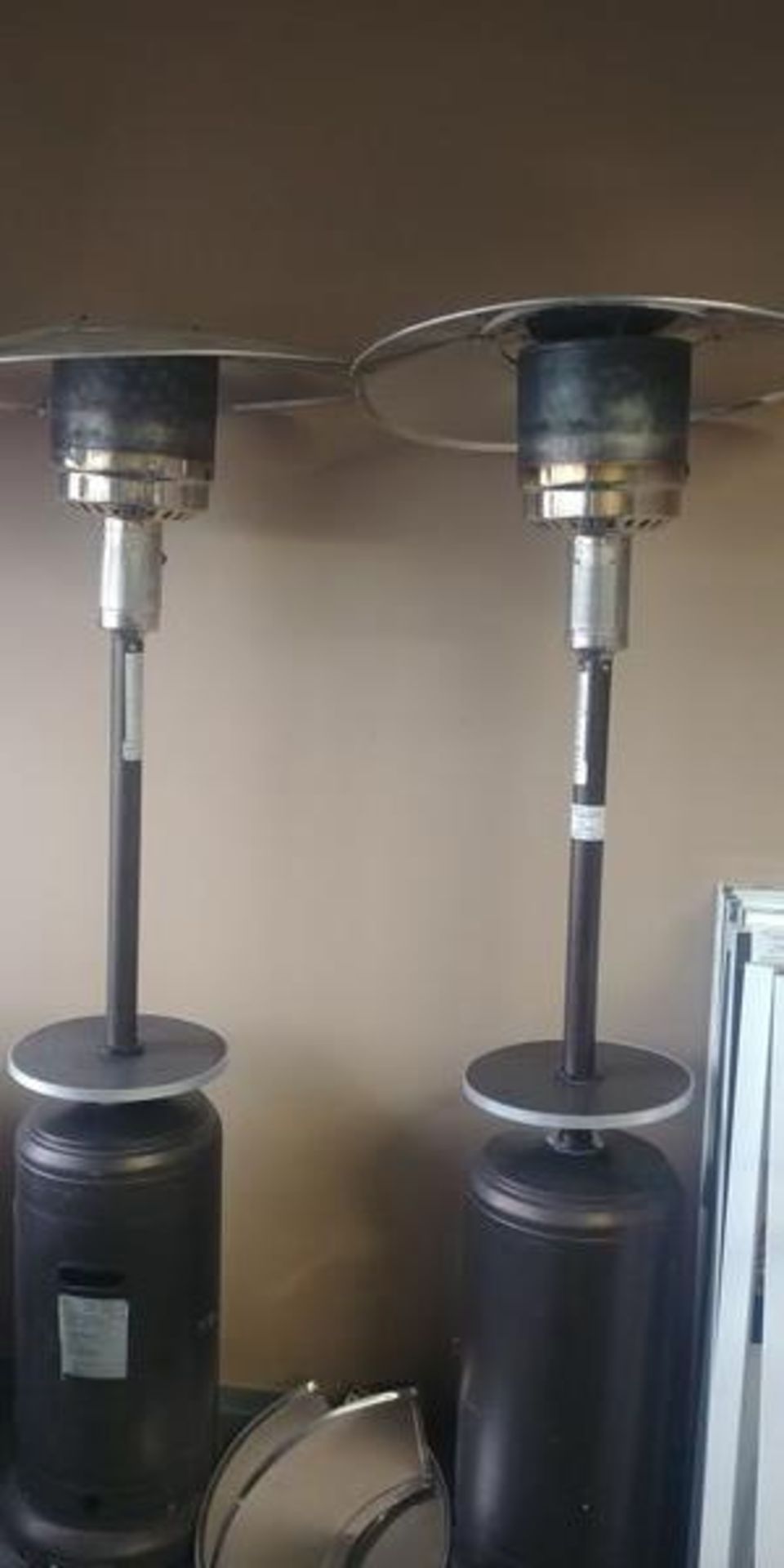 2 Outdoor Propane Heaters