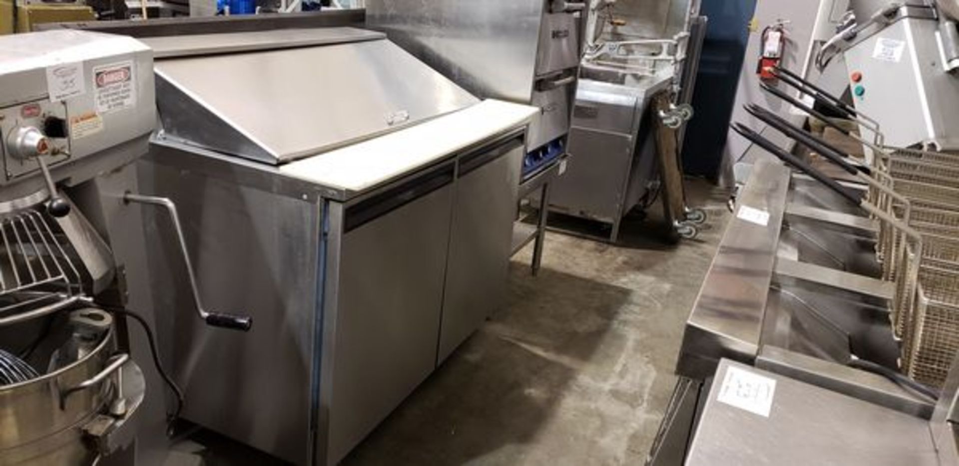 Delfield 48" Refrigerated Prep Table