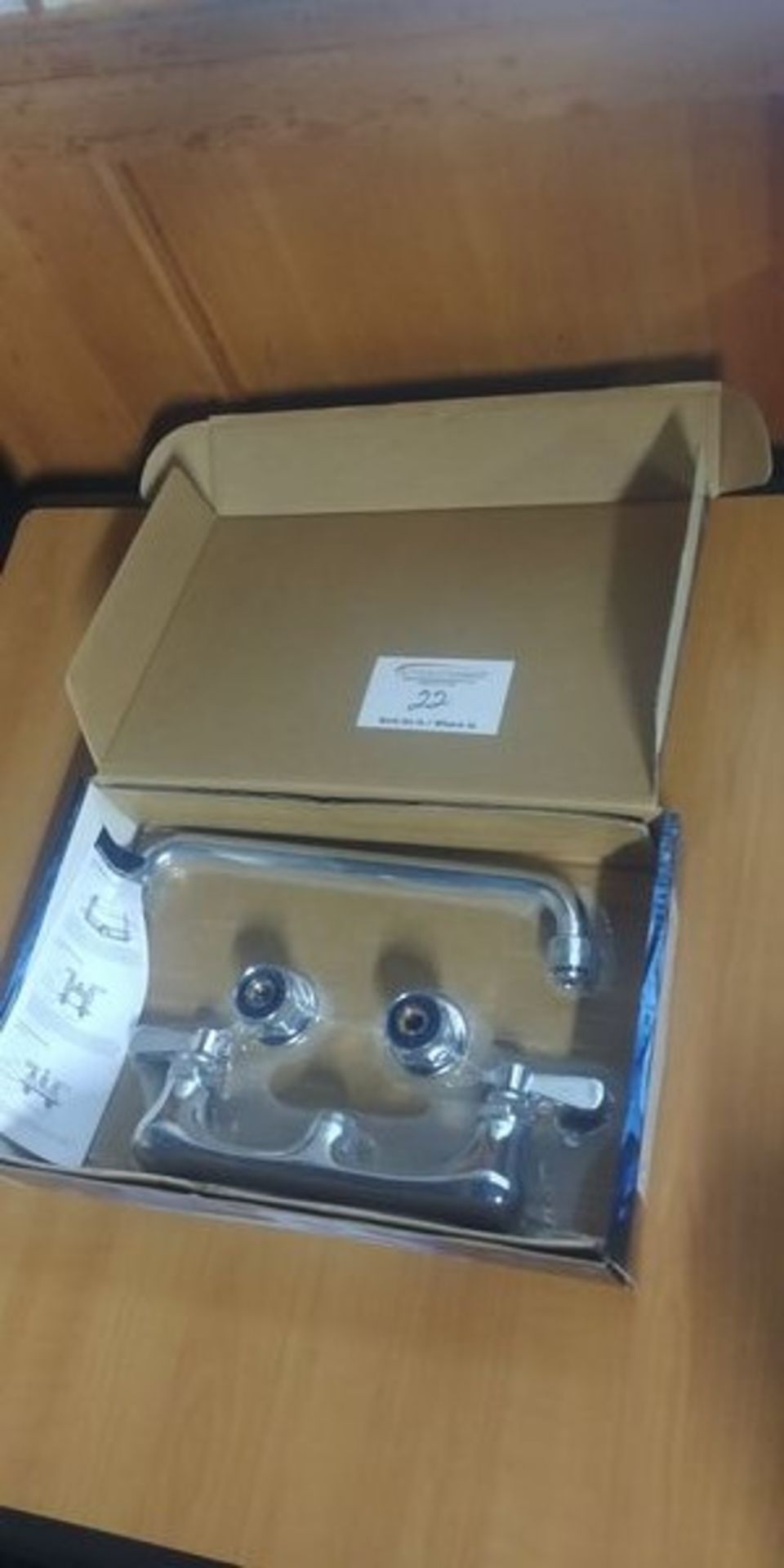New Stainless Steel Tap Set in Box