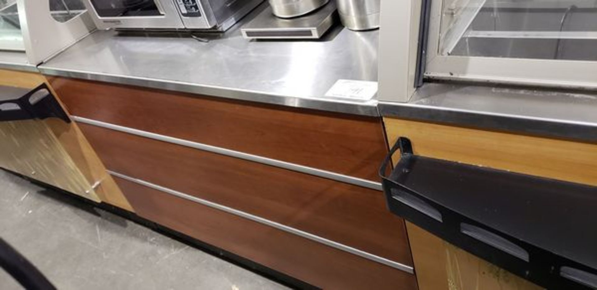 49" Stainless Steel Top Service Counter