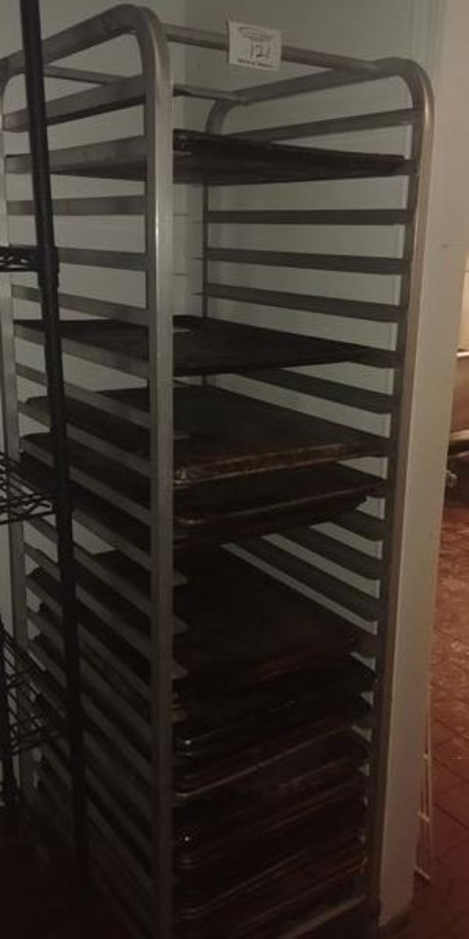 Aluminum Bakers Rack with Assorted Trays