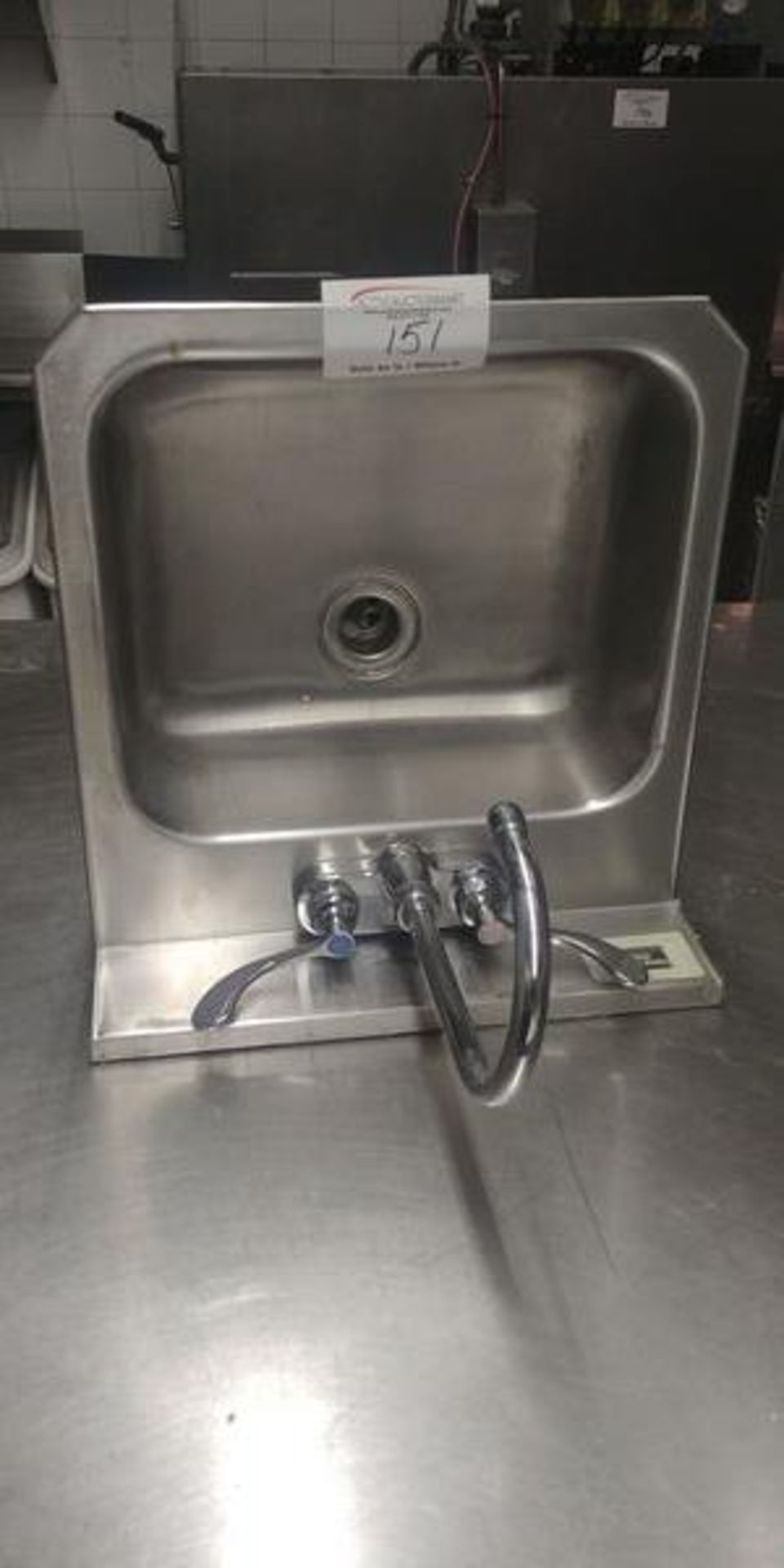 Stainless Steel Wall Mount Hand Sink