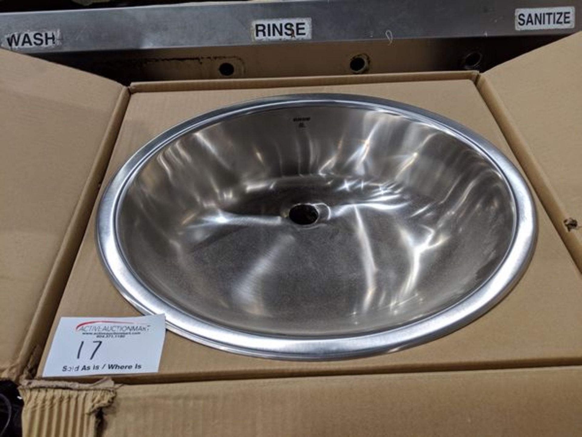 Onyx Stainless Steel Hand Sink