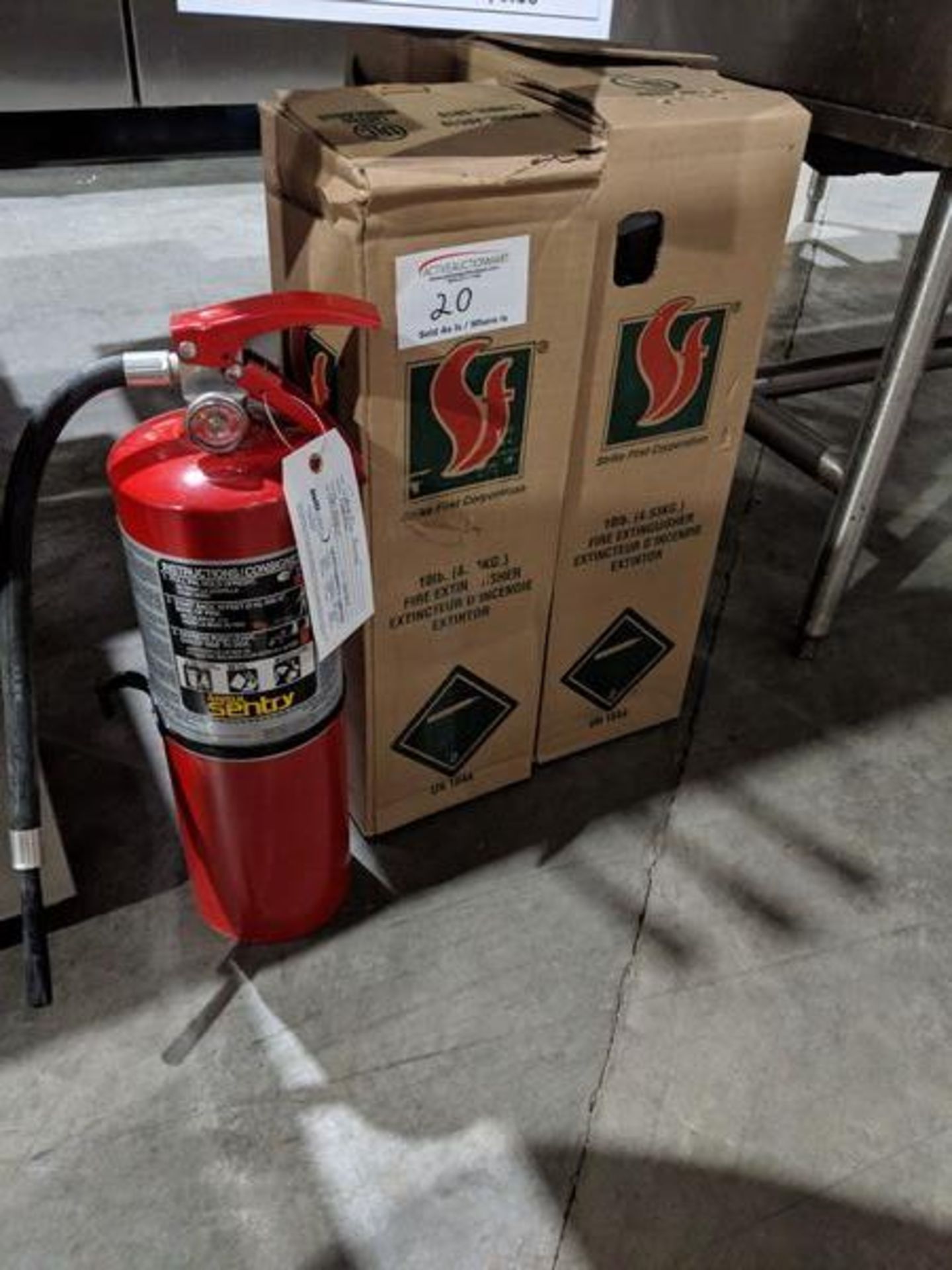 4 New Ansul Fire Extinguishers