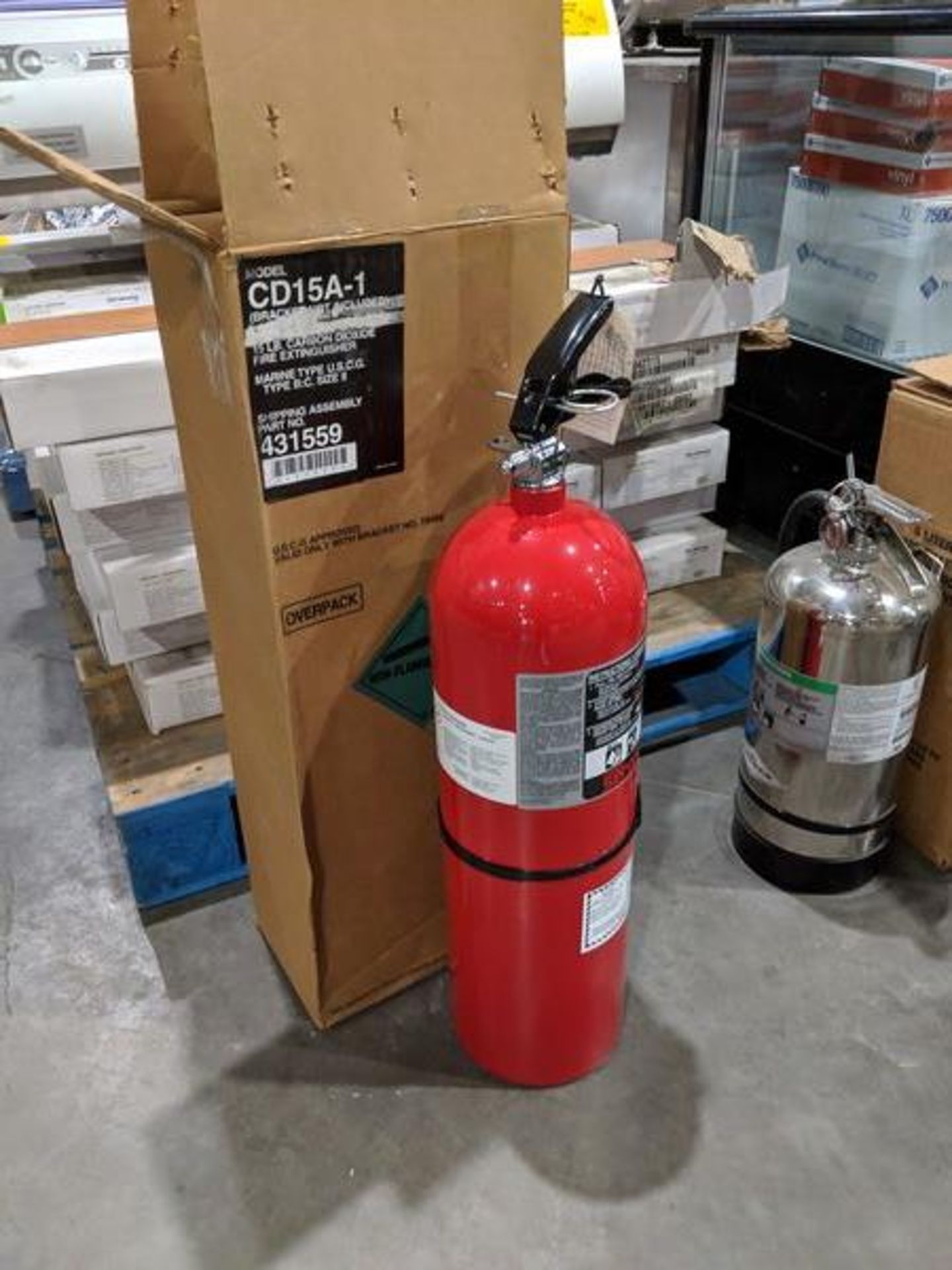 1 Large Fire Extinguisher