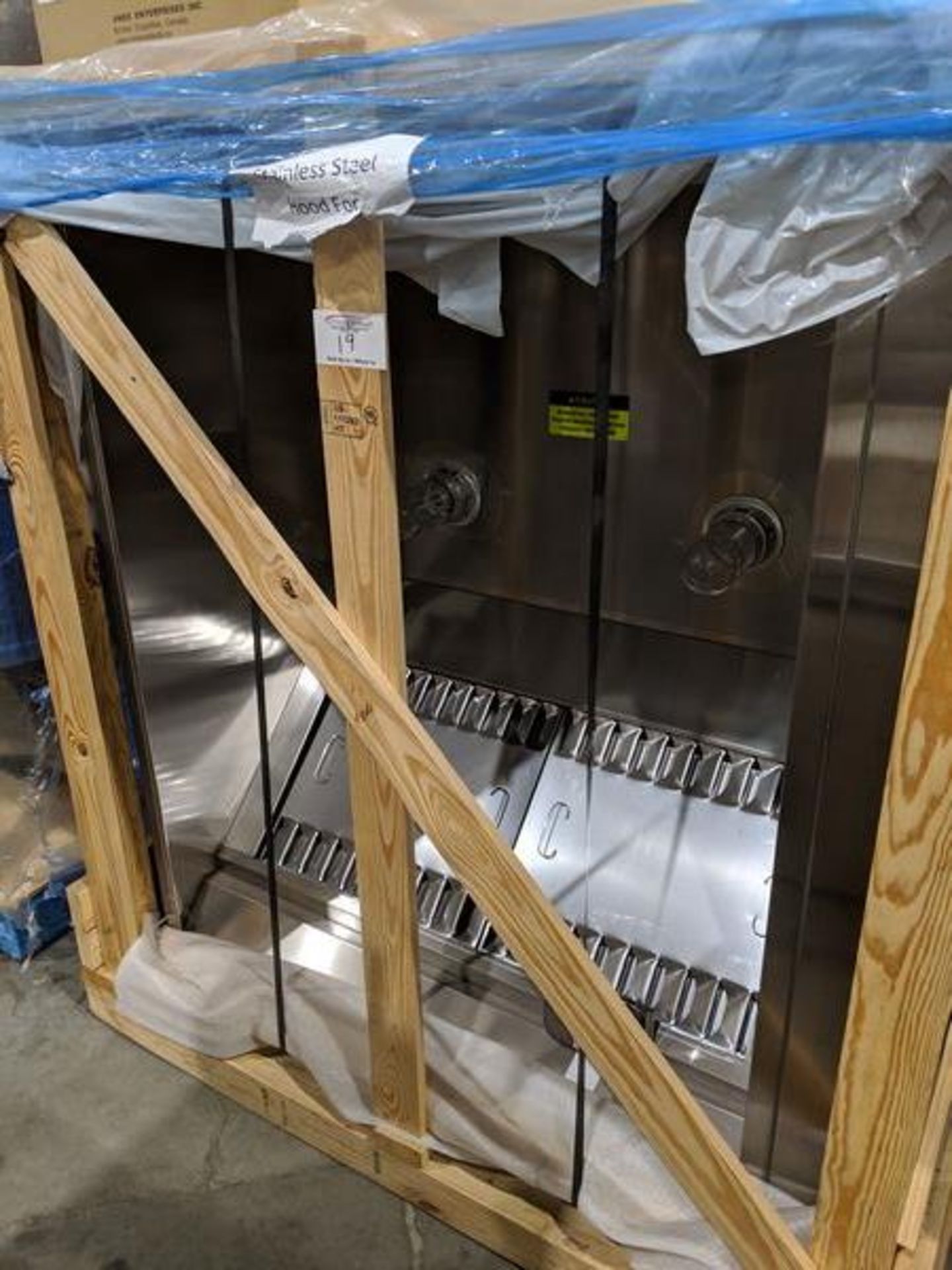 New in Crate Greenheck 48" Canopy with Filters