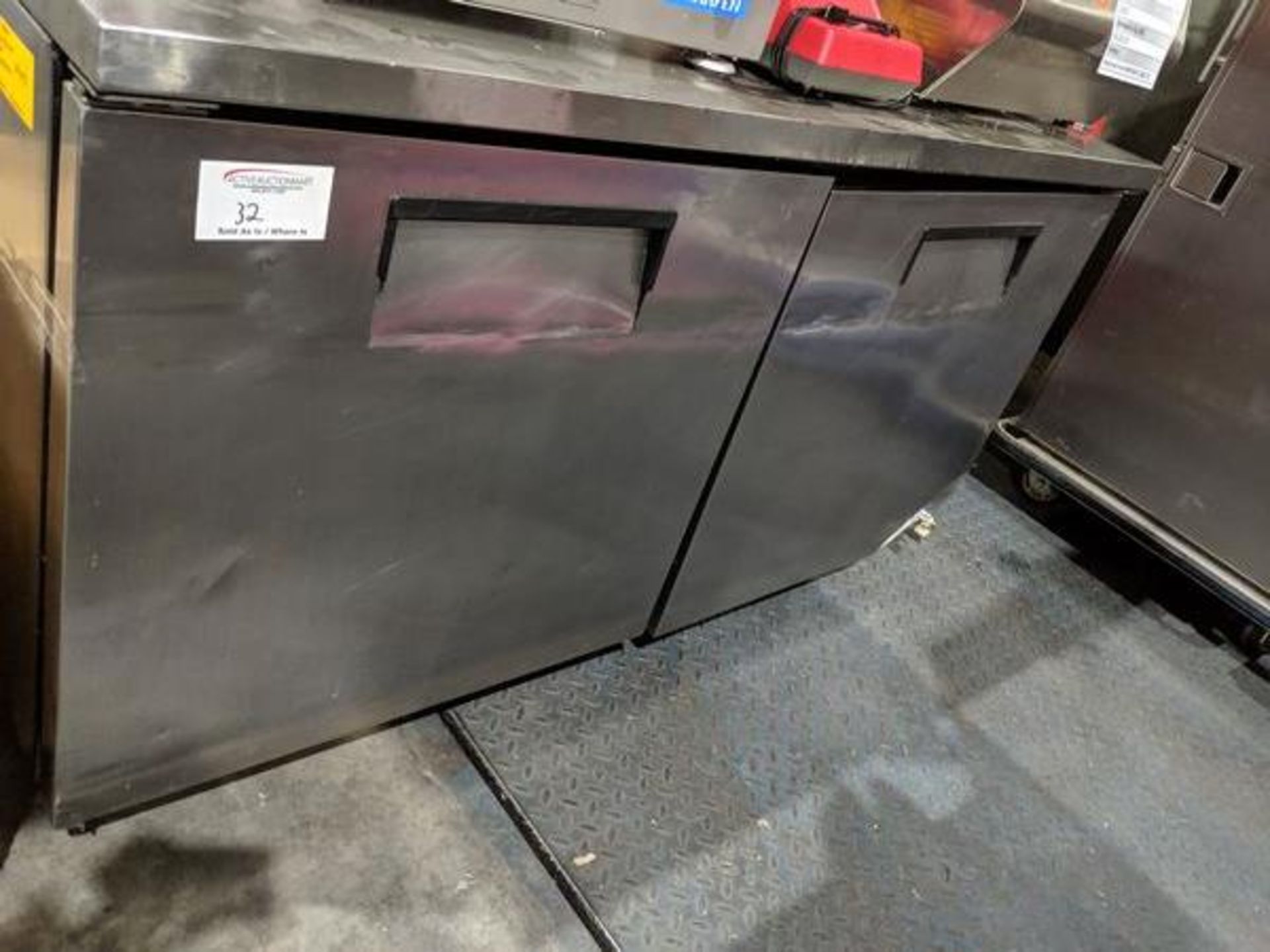 True 60" Undercounter Freezer. Model TUC-60F