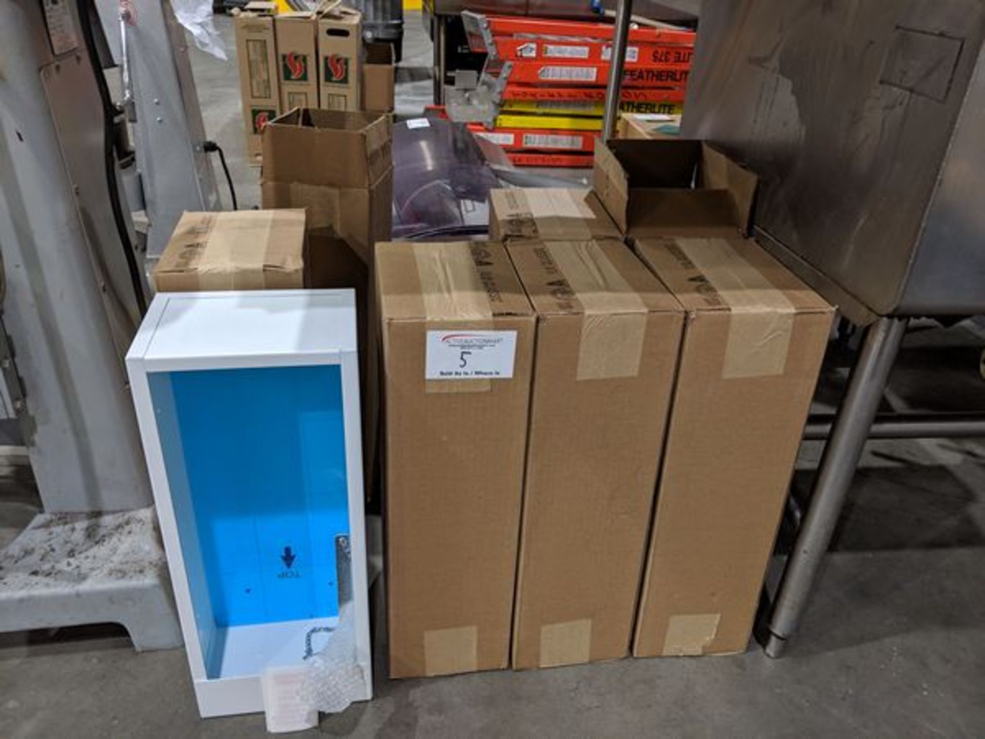 7 New Fire Extinguisher Cabinets