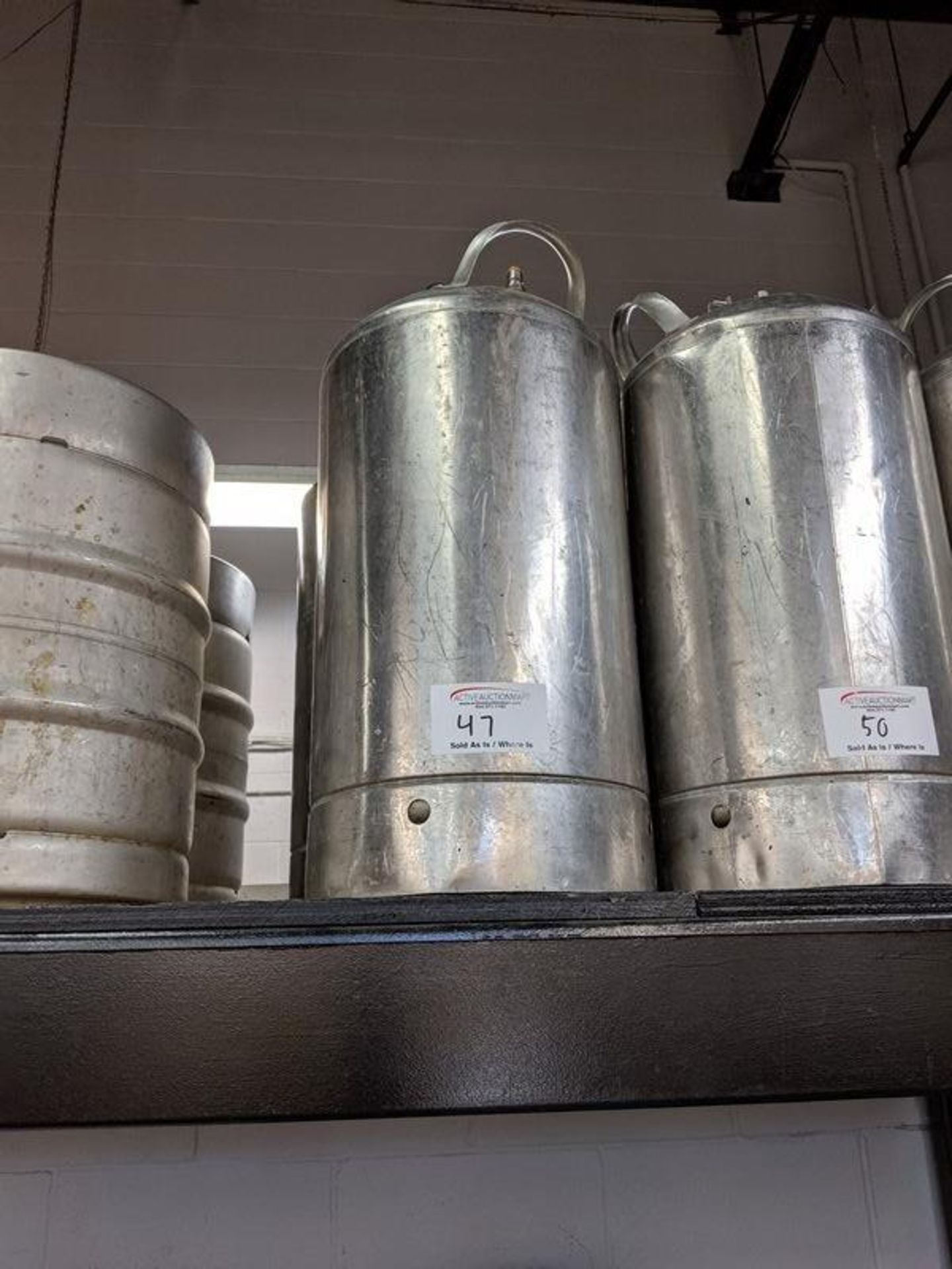 3 Stainless Steel Beer Kegs