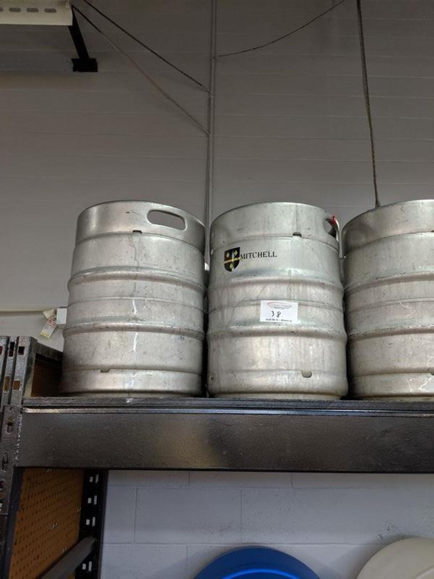 4 Stainless Steel Beer Kegs