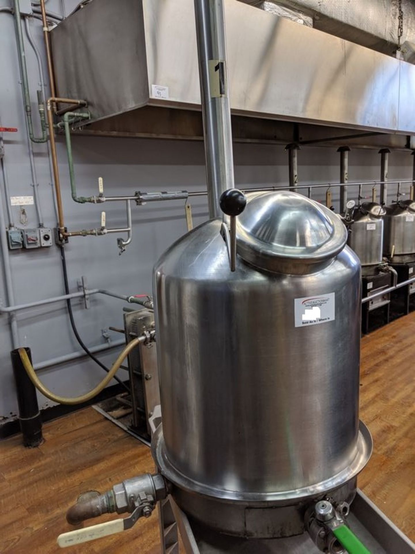 Stainless Steel Brewing Kettle - Image 3 of 4