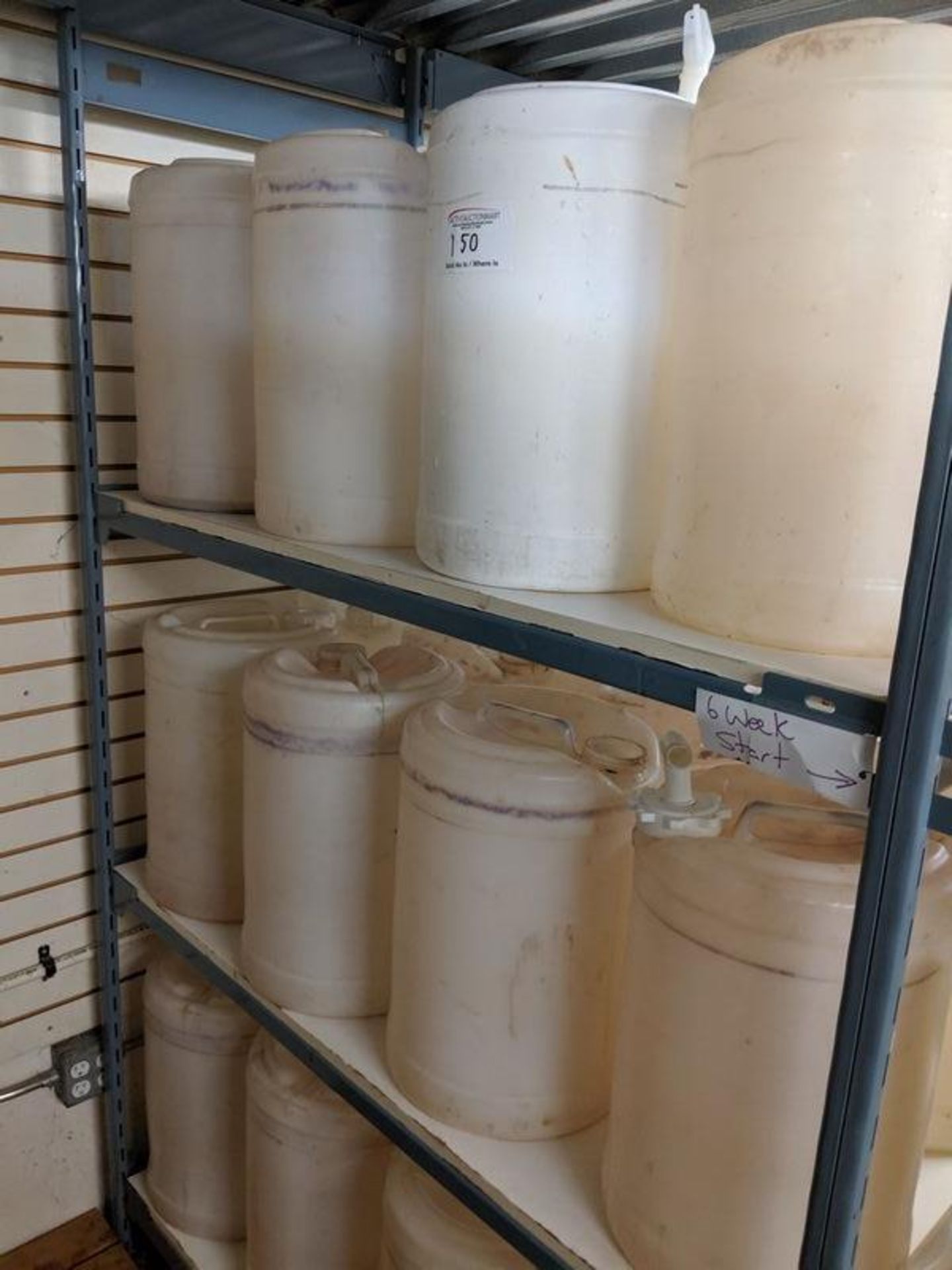 16 Small Round Carboys