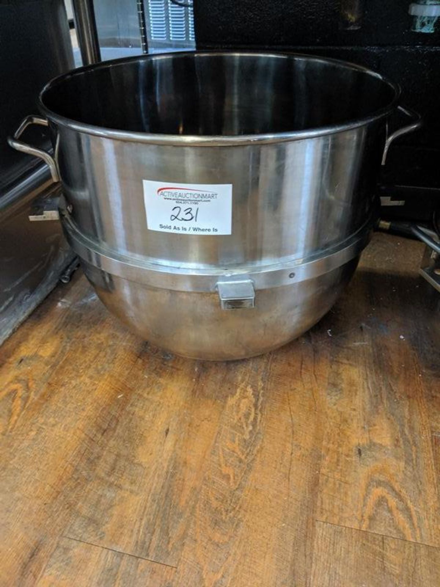 60 Quart Stainless Steel Mixing Bowl