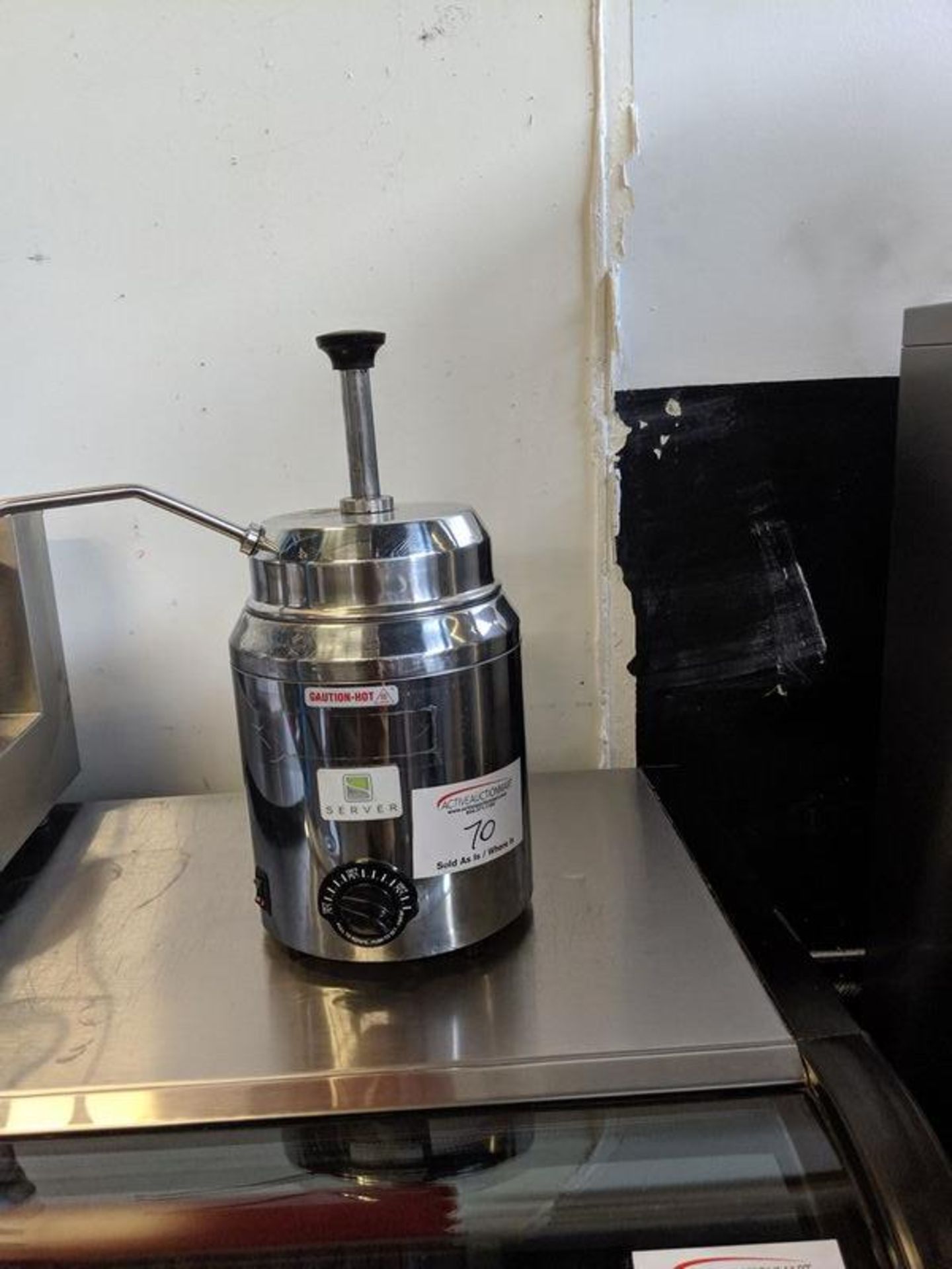 Server Hot Syrup Dispenser