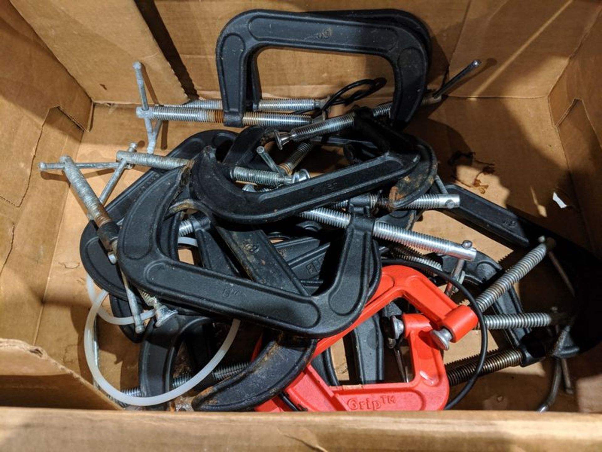 Box of Assorted "C" Clamps