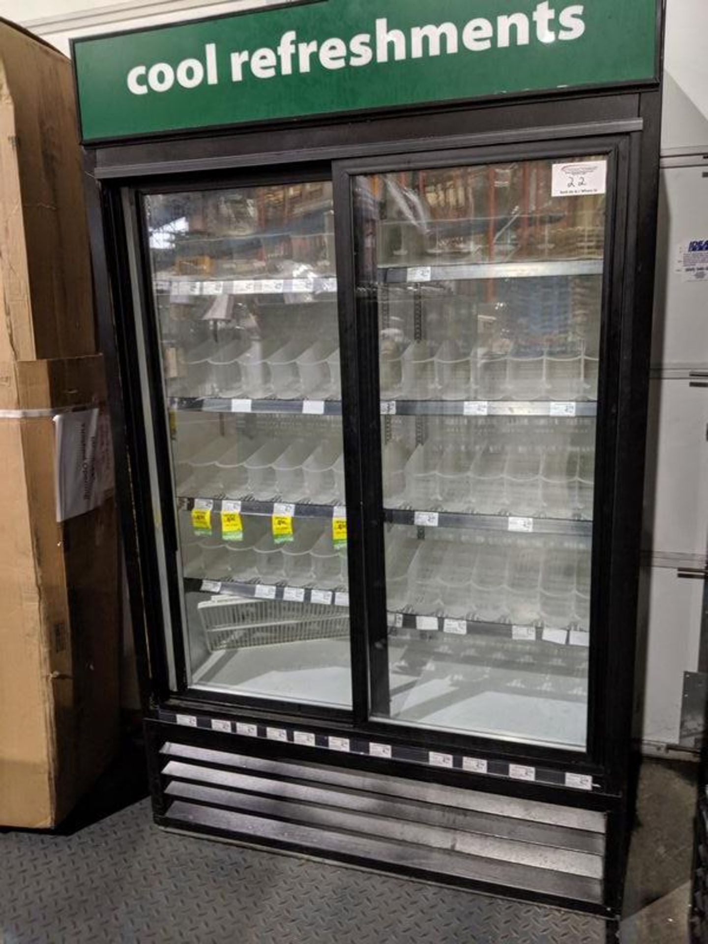 Beverage Air 48" 2 Glass Door Display Cooler