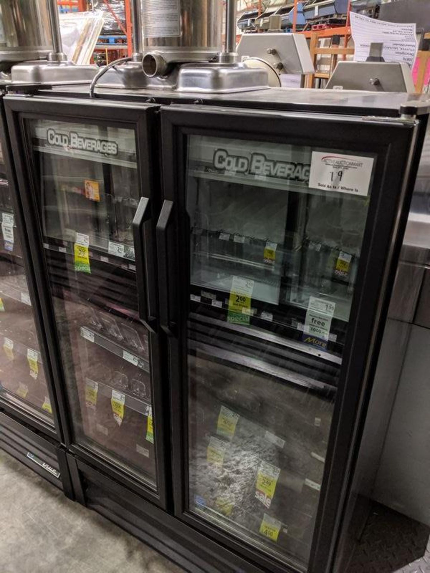 True Model GDM-36 - 2 Door Display Cooler