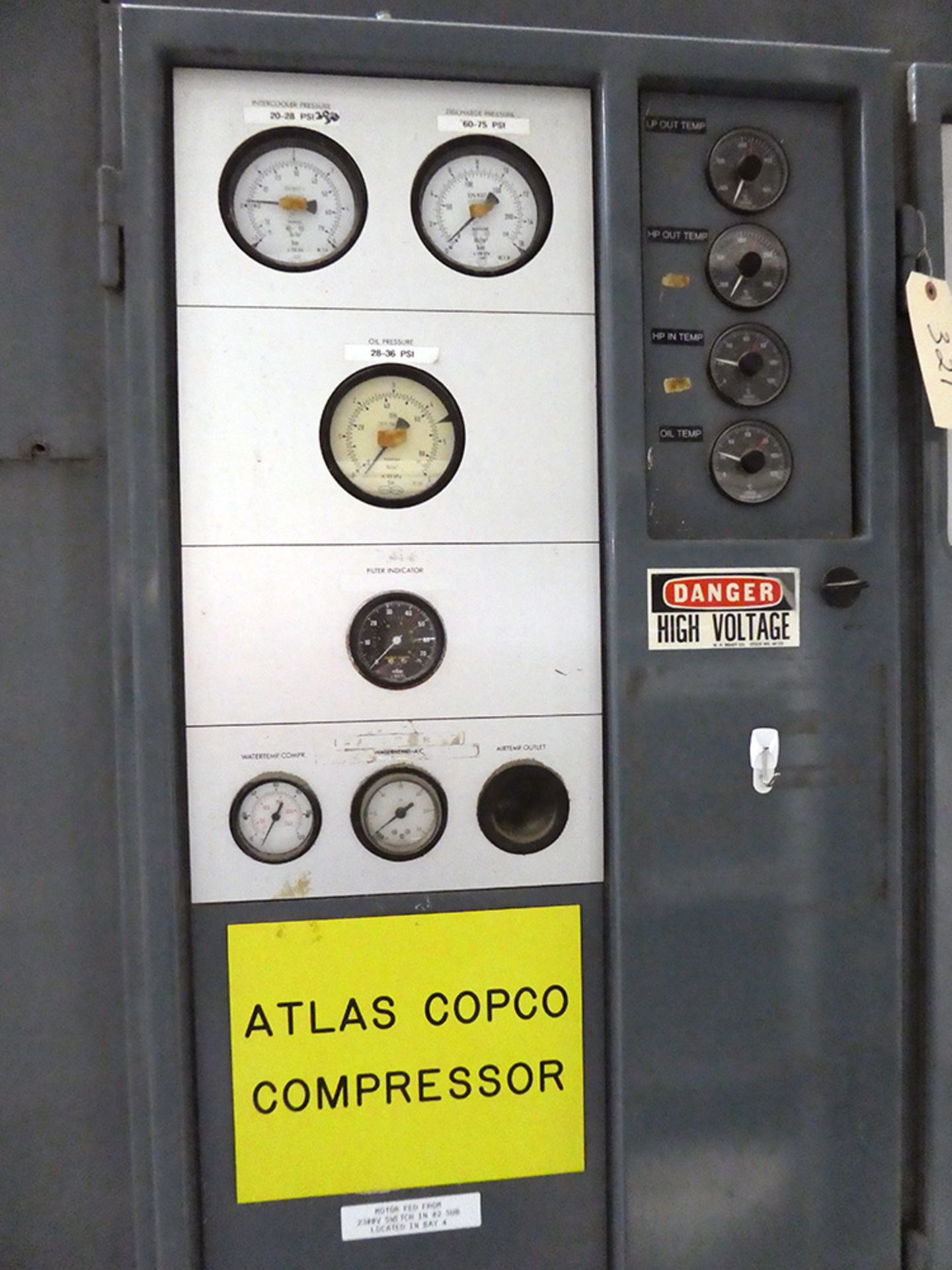 Atlas Copco Model ZR 5B ARR 95 PSI Air Compressor - Image 4 of 9