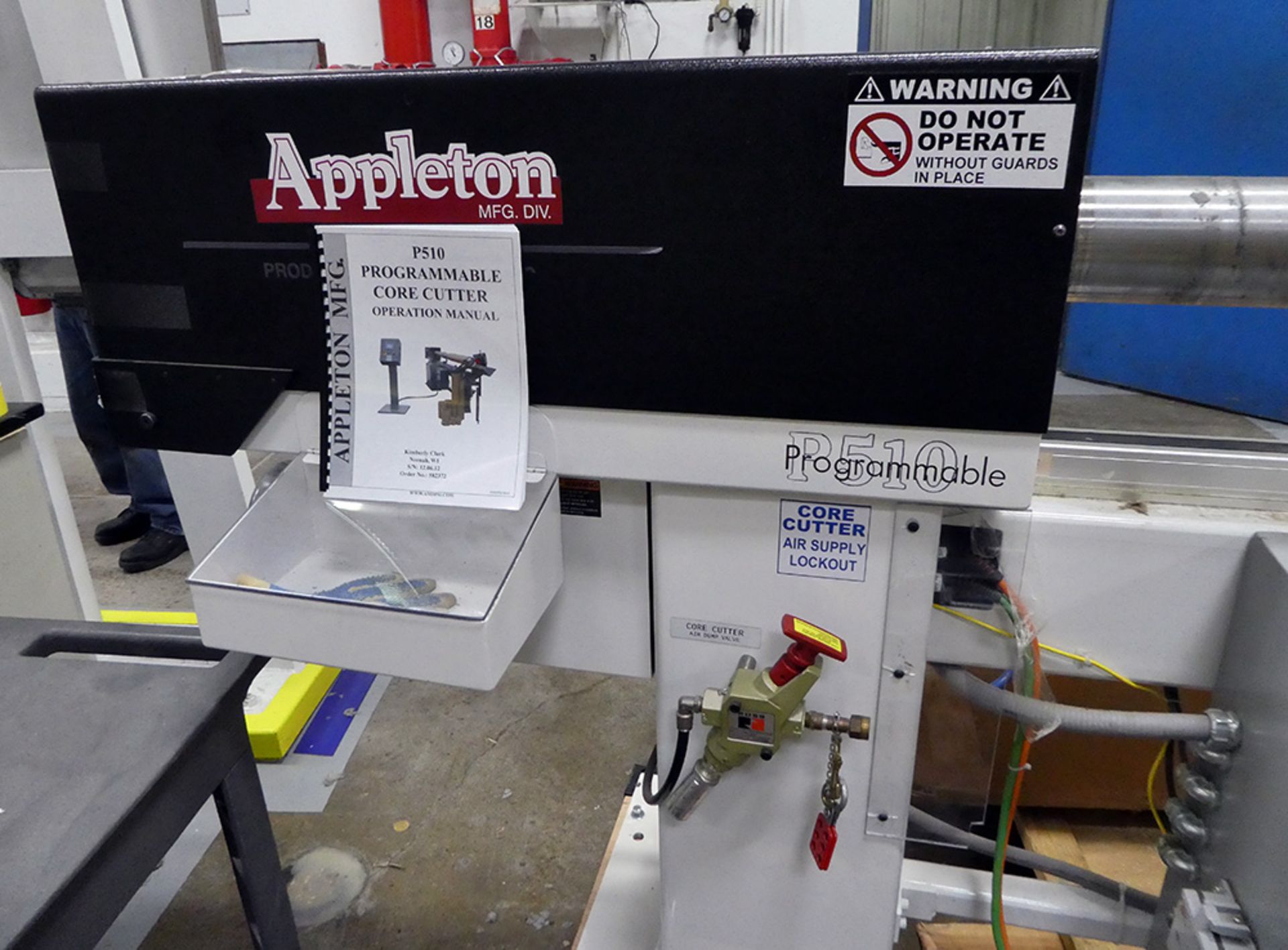 2012 120" Appleton Model P510 Programmable Automatic Core Cutter - Image 4 of 12
