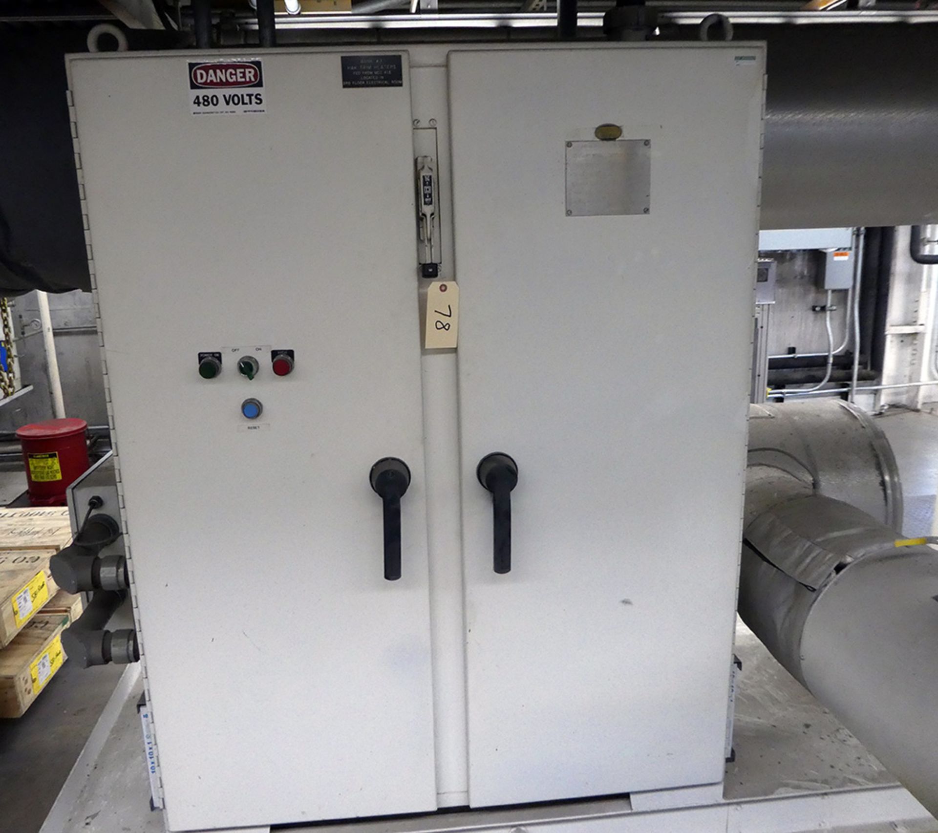 Heat Exchange And Transfer (H.E.A.T.) Model CHP1254-200-59S-483 Hot Air Heater - Image 2 of 6