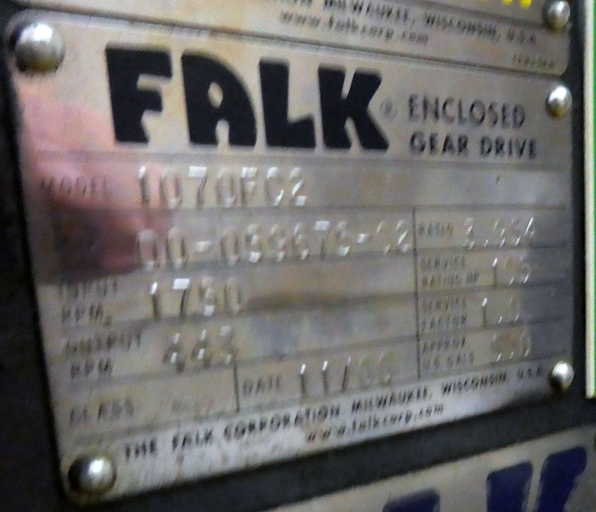 Falk Enclosed Gear Drive 3.954:1 - Image 3 of 3