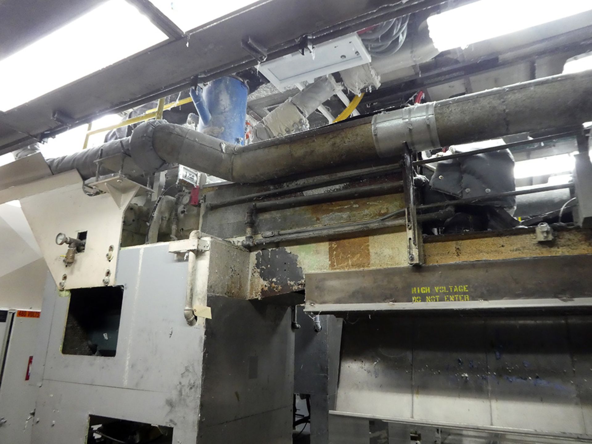 Melt Blown Beam #1 - 2.5" Johnson Plastics Machinery Extruder Carriage With Meltblown Die - Image 5 of 13