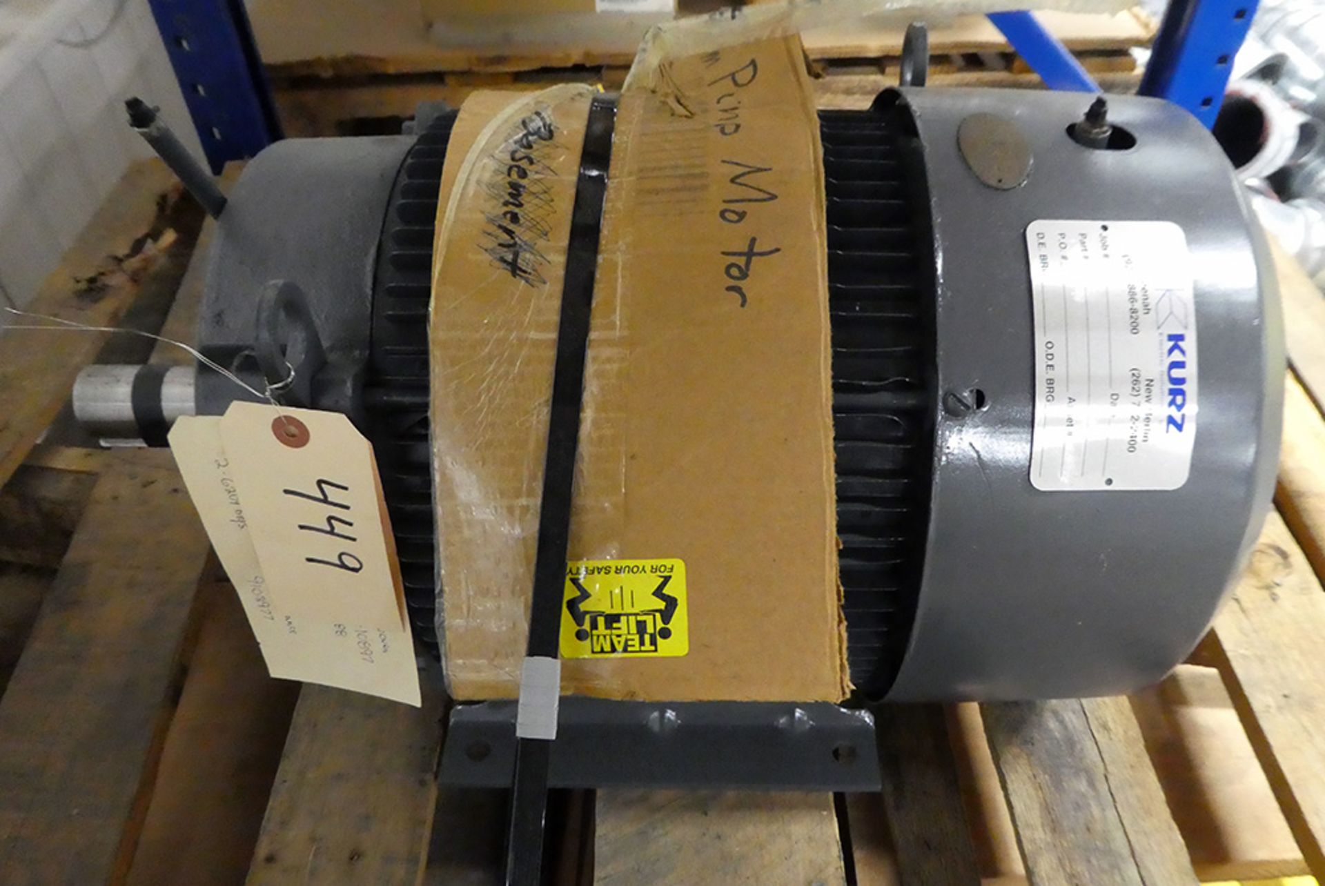 15 HP Reliance AC Motor - Image 2 of 3