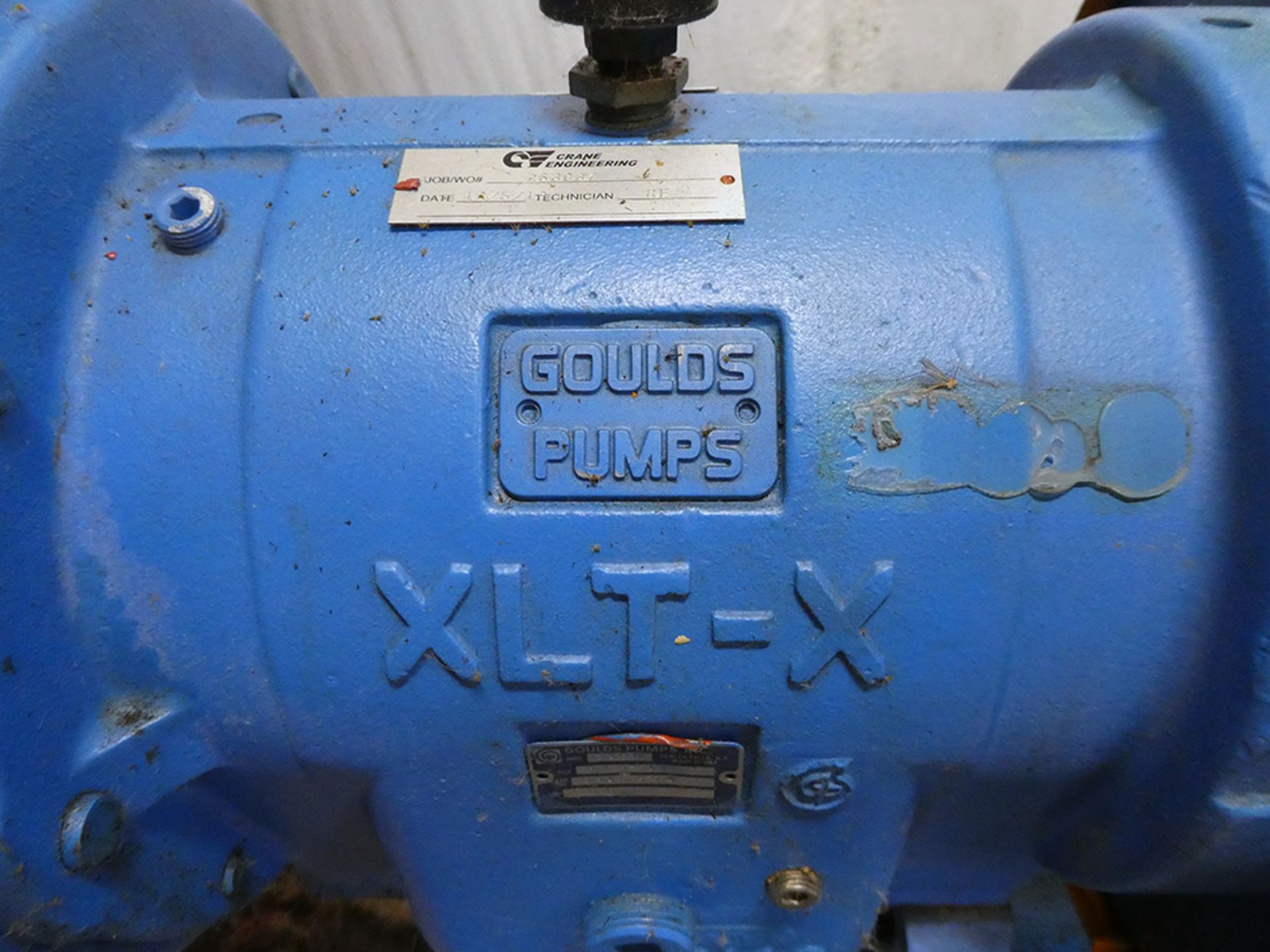 75 HP Goulds Pumps Model 3196 XLT-X Centrifugal Pump - 6 x 8 - 13 - Image 2 of 4