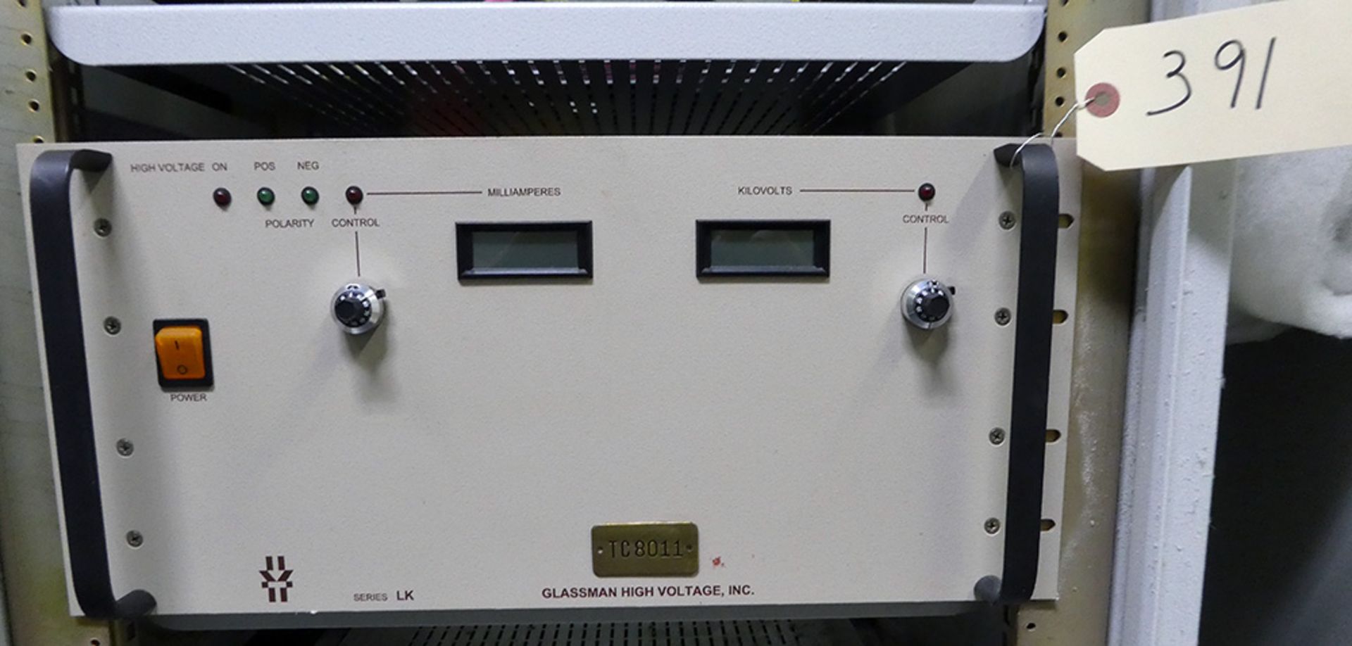 Glassman High Voltage Series LK Model PS/LK040N075YW8 Power Supply