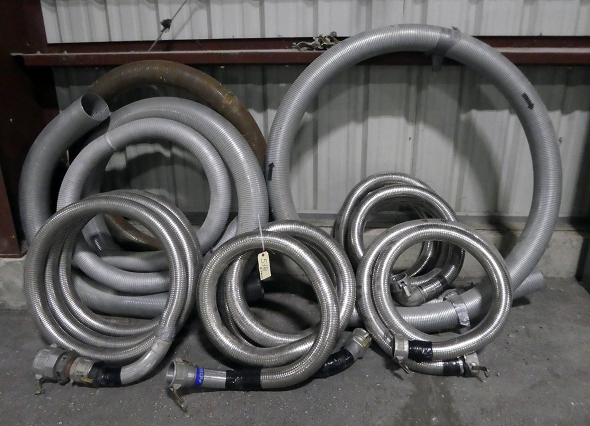 Assorted Flexible Steel Piping