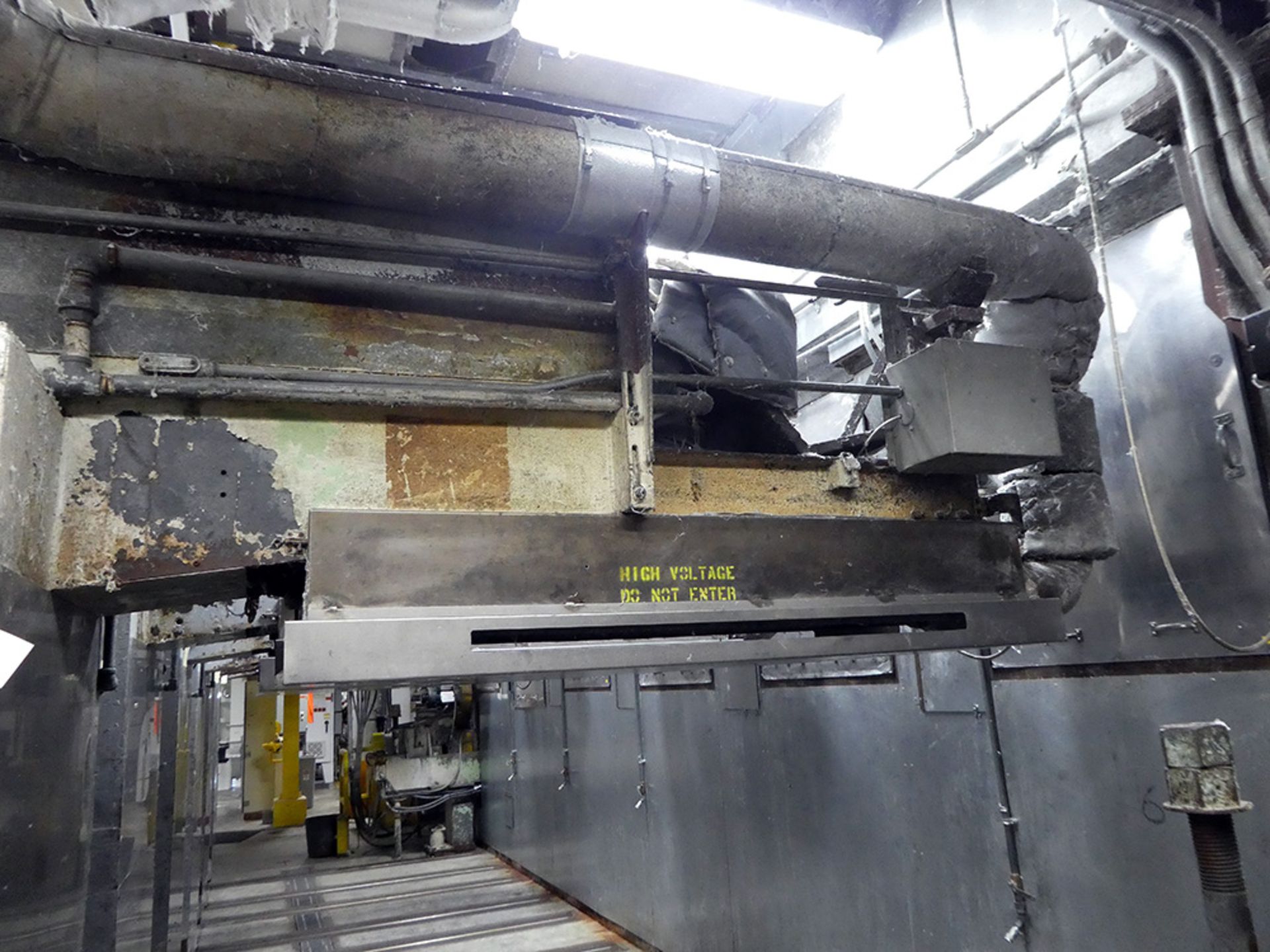 Melt Blown Beam #1 - 2.5" Johnson Plastics Machinery Extruder Carriage With Meltblown Die - Image 7 of 13