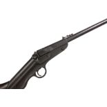 An Anglo Sure Shot Mk 1 air rifle with walnut stock,