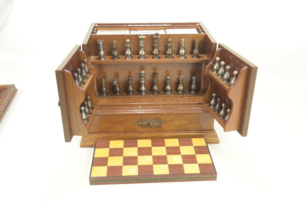 A contemporary mahogany games compendium, - Image 3 of 3