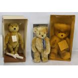 One boxed Merrythought teddy bear, with attached teddy bear passport, limited edition,