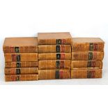 A group of 19th century Racing Calendars, earliest 1848 and latest 1893, all in tan boards and