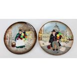Two Royal Doulton collector's plates comprising D6655 'The Balloon Man' and D6649 'The Old Balloon