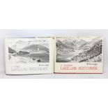 WAINWRIGHT, ALFRED; 'A Second Lakeland Sketchbook' and 'A Third Lakeland Sketchbook', both signed in