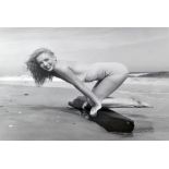 AFTER ANDRE DE DIENES; a limited edition giclee print, 'Driftwood, Tobay Beach, 1949', a