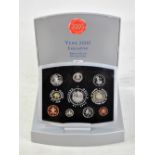 A 2000 United Kingdom Executive Proof Coin Collection ten coin set with certificate of