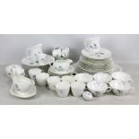 WEDGWOOD; an 'Ice Rose' pattern part dinner service.